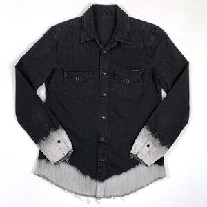 MOTHER “All My Ex’s” Shirt XS | To Die For Wash | Western Snap Cotton Shirt